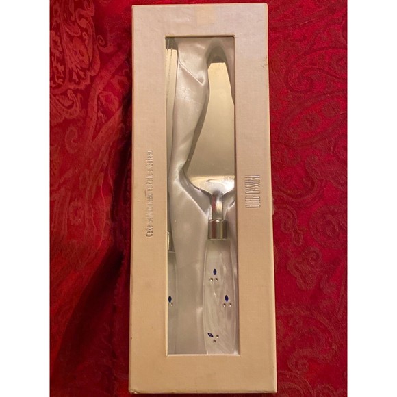 NIB Oleg Cassini Cake serving set Weddings, Holiday, special Dinners - Picture 6 of 7